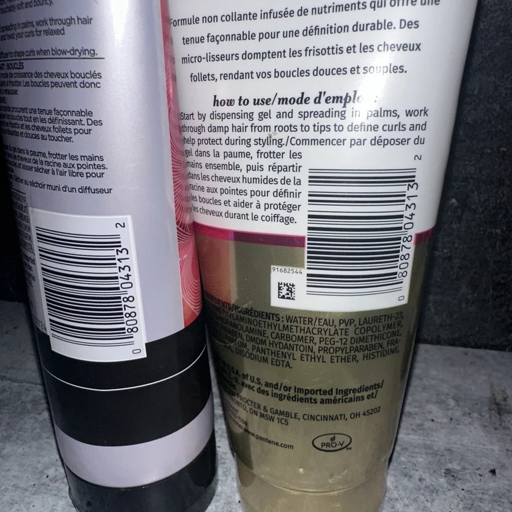 4Lot Pantene Pro-V Curl Sculpting Gel Non-Sticky 6.8oz